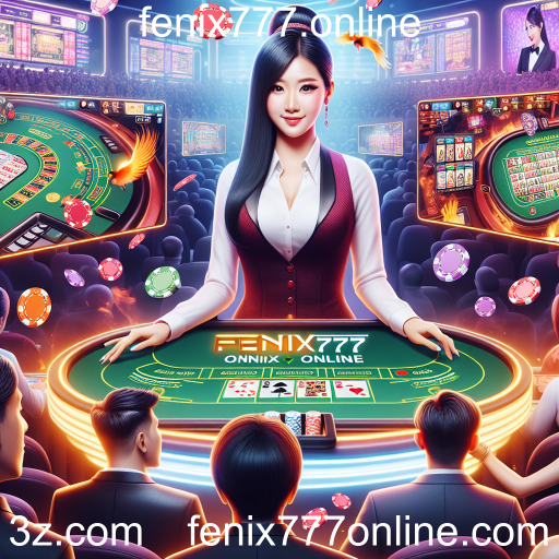 A Emoção do Cassino Ao Vivo no Fenix777.online